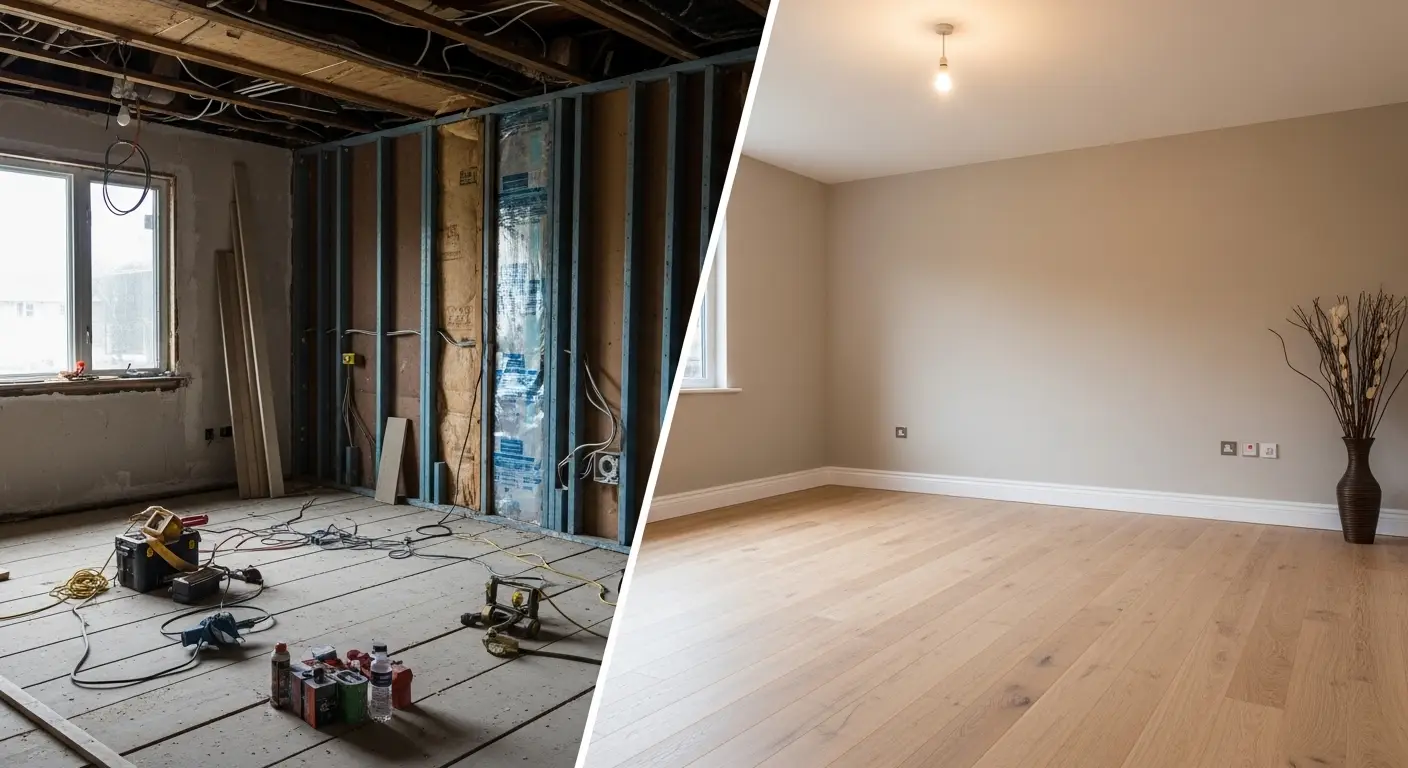 Flooring and Drywall remodel