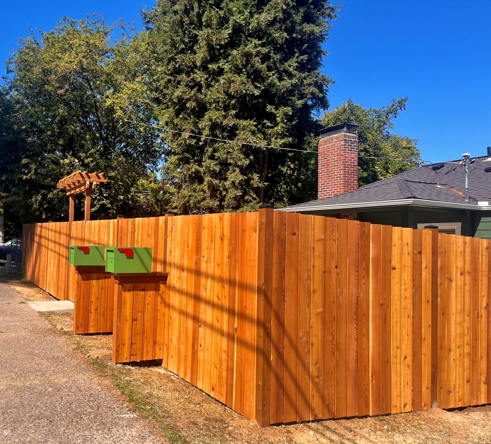 Exterior fence