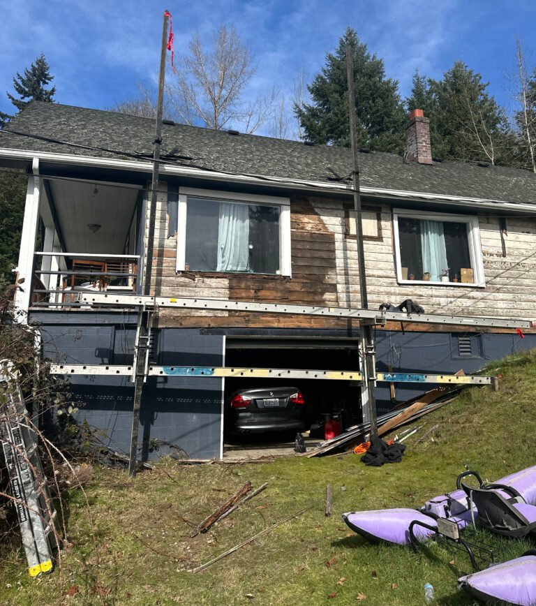 Exterior Painting Before in Renton